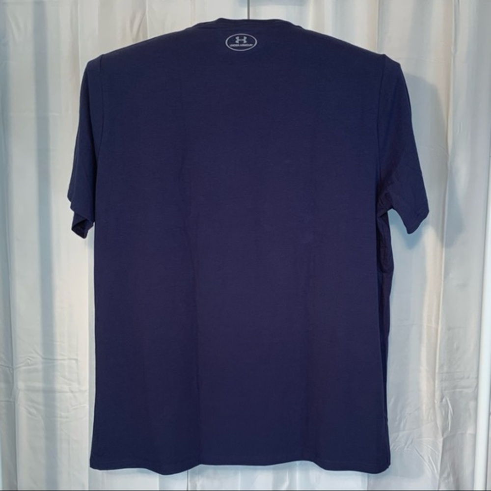 Under Armour NWT “NAVY” navy blue short sleeve tee shirt. - Picture 8 of 16